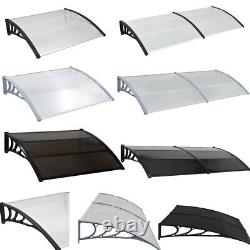 Door Canopy Awning Shelters Roof Front Back Porch Shade Patio Rain Covers