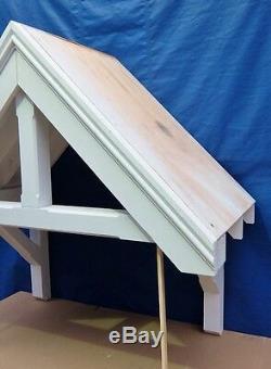 Door Canopy Porch Cover Rain Awning Timber Wooden Gallows Bracket 1540x1606