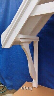 Door Canopy Porch Cover Rain Awning Timber Wooden Gallows Bracket CAN3 2175x1915