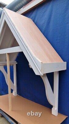 Door Canopy Porch Cover Rain Awning Timber Wooden Gallows Bracket CAN3 2175x1915