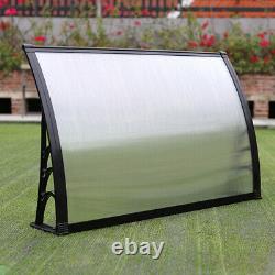 Door Canopy Roof Front Back Awning Shelter Rain Cover Porch Summer House Outdoor