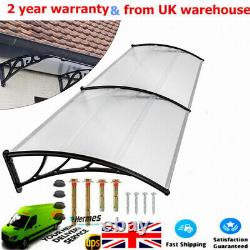 Door Canopy Roof Shelter Awning Shade Porch Front Back Outdoor Patio Rain Cover