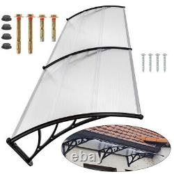 Door Canopy Roof Shelter Awning Shade Porch Outdoor Patio Rain Cover Waterproof