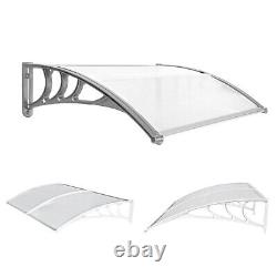 Door Canopy Roof Shelter Awning Shade Rain Cover Porch Front Back Outdoor Patio