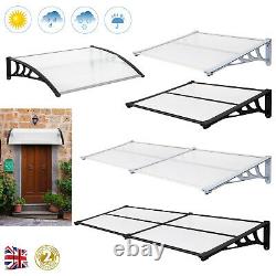 Door Porch Canopy Awning Rain Shelter Outdoor Sun Shade Patio Window Roof Cover