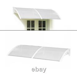 Door Porch Canopy Shelter Front Back Awning Shade Rain Cover Roof Outdoor 200cm