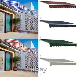 Durable Awning Door Canopy Window Front Back Porch Overhead Roof Rain Cover