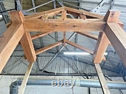Ex Display Solid Oak Porch 1800mm Wide x 1200mm depth x 2400mm H