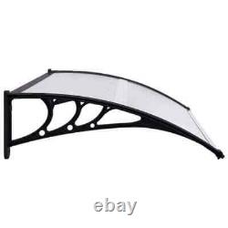 Front Back Patio Roof Door Canopy Awning Rain Shelter Roof Outdoor Porch 5 Sizes