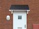 Front Door Canopy Lean to Porch Tiled Shelter Cover Roof + Slate Effect Tiles