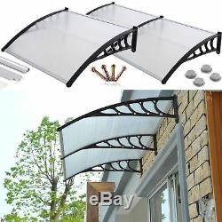 Front door canopy porch rain protector awning lean to roof shelter Shade Cover