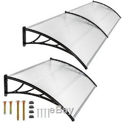 Front door canopy porch rain protector awning lean-to roof shelter new