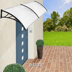 Front door canopy porch rain protector awning lean-to roof shelter new USED