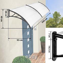 Front door canopy porch rain protector awning lean-to roof shelter new USED