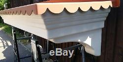 GRP canopy large door shop porch New old stock effect diy building EXDISPLAY