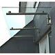 Glass Door Canopy Over Door Shelter Porch Stainless Steel Balcony Awning 1200mm