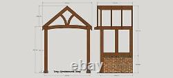 Llyndiscounts Oak Porch as per 1st drawing for collection