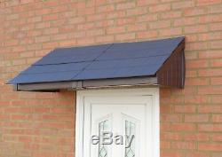 Mayfair Canopy Door Rain Shelter Sun Shade cover front porch easy DIY build size