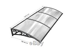 NEW Door Canopy Awning Rain Shelter Covers Front Door Porch Shelters Home DIY