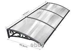 NEW Door Canopy Awning Rain Shelters Cover for Front Door Porch Covers Parasol