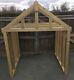New Pressure Treated 1500mm wooden canopy porch