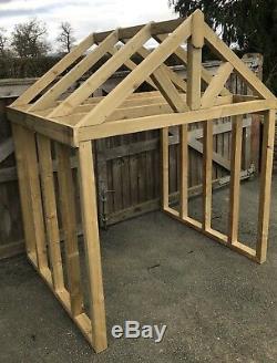 New Pressure Treated 1500mm wooden canopy porch