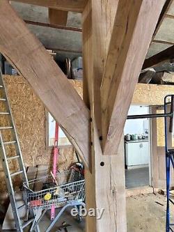 Oak Frame Porch, Canopy with curved Tie Beam