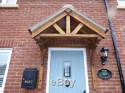Oak Front Door Canopy Porch Hand Made Porch Size 1