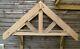 Oak Front Door Canopy Porch Hand Made Porch Size 2