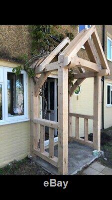 Oak Porch Door Canopy