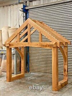 Oak Porch, Doorway, Wooden porch, CANOPY, Entrance -Item In Stock for collection