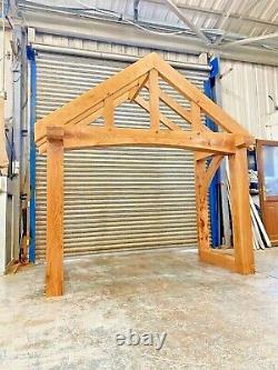 Oak Porch, Doorway, Wooden porch, CANOPY, Entrance -Item In Stock for collection