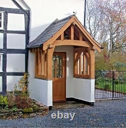 Oak Porch, Doorway, Wooden porch, CANOPY, Entrance, Self build kit, porch