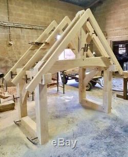 Oak Porch, Doorway, Wooden porch, IN STOCK READY TO DESPATCH