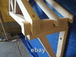 Oak frame porch kit canopy