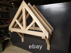 Oak porch / canopy frame kit 1200x800x600 small