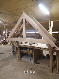 Oak porch canopy kit thick frame