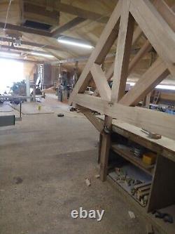 Oak porch canopy kit thick frame