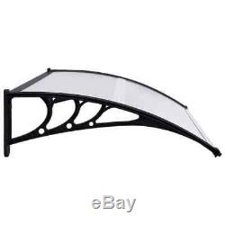 Outdoor Door Canopy Awning Front Back Porch Rain Shelter Shade Roof New