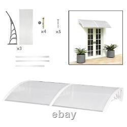 Outdoor Door Canopy Awning Shelter Front Back Porch Shade Patio Roof Rain Cover