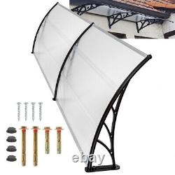 Outdoor Door Canopy Awning Shelter Front Porch Patio Window Roof Rain Cover NEW