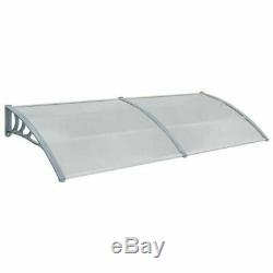 Outdoor Door Canopy Awning Shelter Porch Shade Patio Roof Rain Cover 4 Sizes NEW