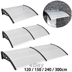 Outdoor Door Canopy Roof Cover Awning Shelter Window Patio Front Back Porch UK