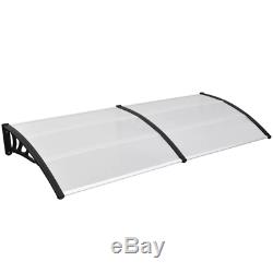 Outdoor Door Window Canopy Roof Cover Rain Awning Shelter Shade Front Back Porch