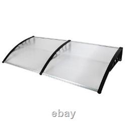 Outdoor Window Door Canopy Fixed Awning Porch UV Water Rain Roof Cover 19095cm