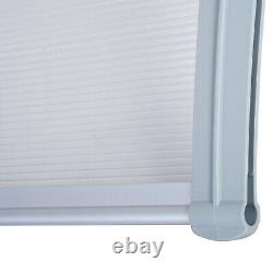 Outsunny Door Awning Canopy Porch Window 140cm x 70cm Patio