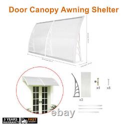 Over Door Awning Canopy Porch Window Front Back Patio Porch Rain Cover Shade