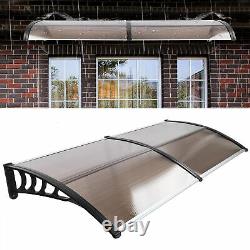 Over Door Canopy Porch Front Rain Cover Awning Shelter Outdoor Patio 200x100cm