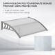 PVC Over Door Canopy Porch Window Front Rain Cover Awning Shelter Outdoor Patio