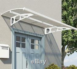 Palram Bordeaux Roof Canopy Door Cover Porch Awning Gutter Canopies Various Size